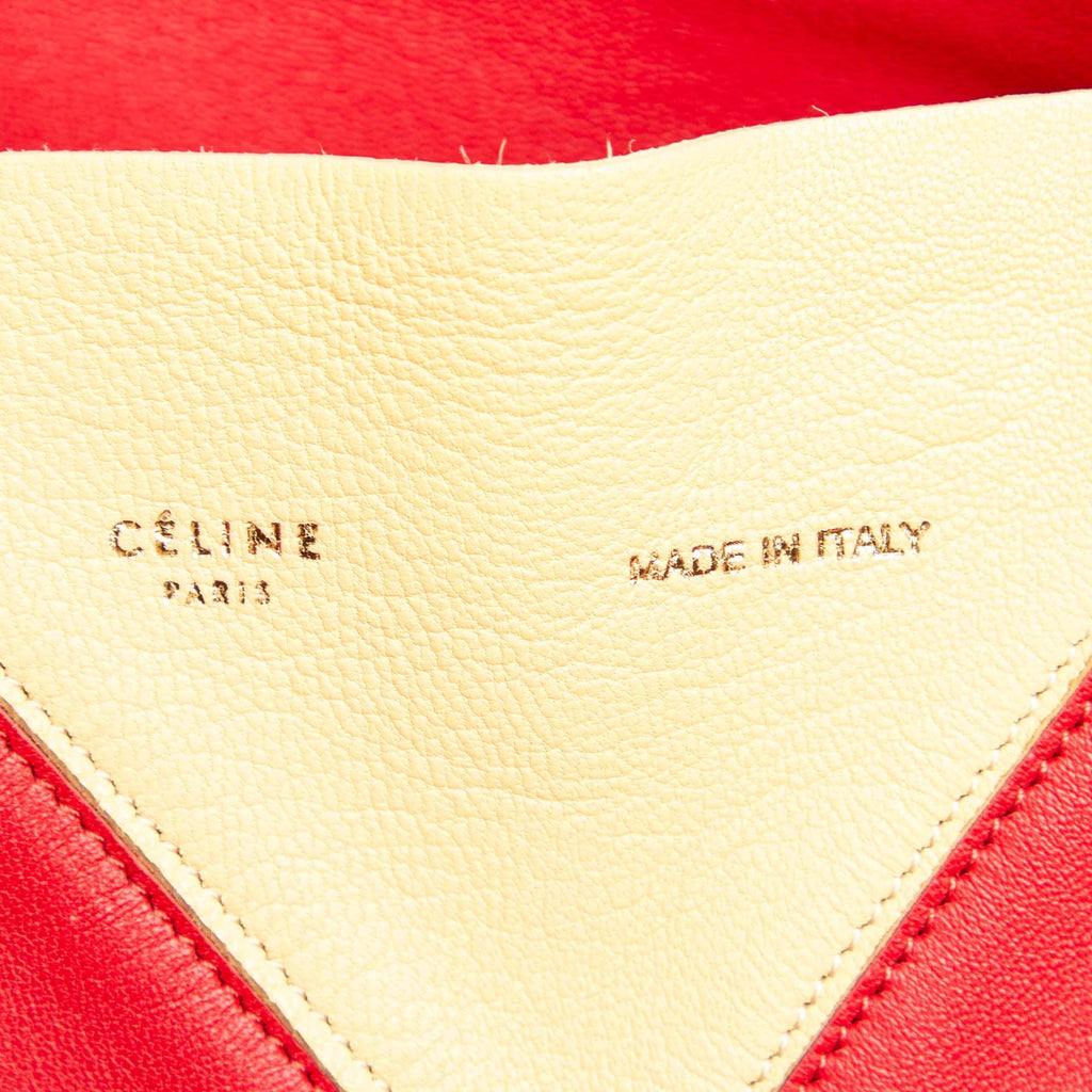 Celine Cabas Leather Tote Bag (SHG-16625)