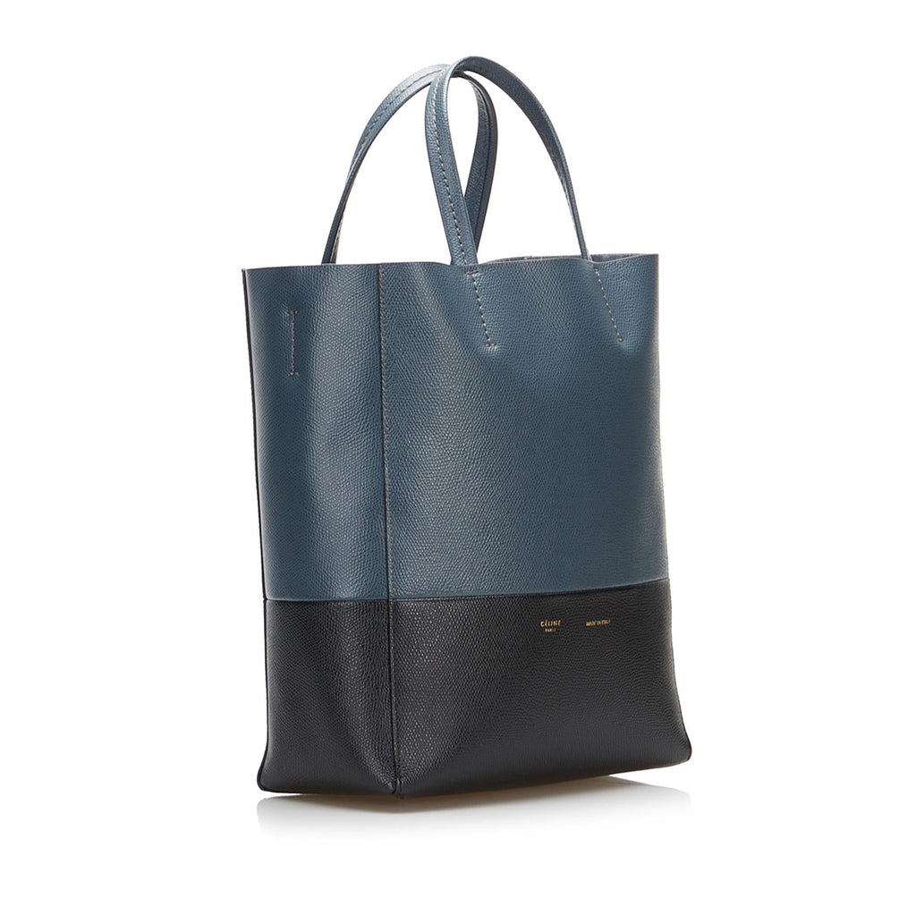 Celine Cabas Vertical Bicolor (SHG-RZtLnl)