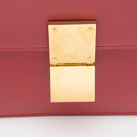 Celine Calfskin Classic Medium Box Bag - FINAL SALE (SHF-15019)