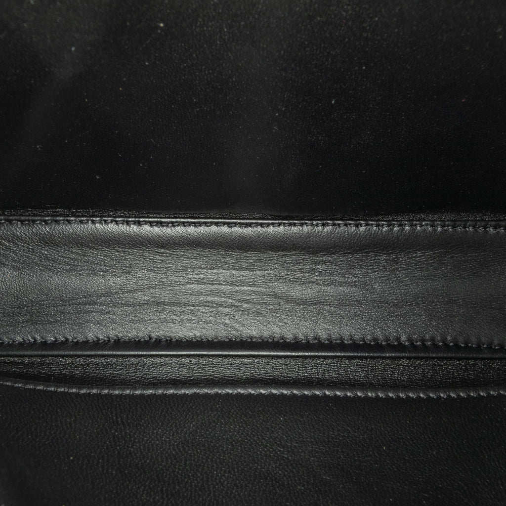 Celine Calfskin Cuir Triomphe Chain Shoulder Bag