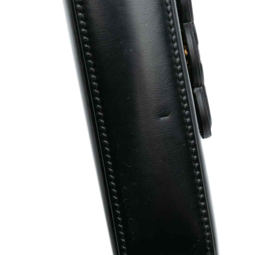 Celine Calfskin Cuir Triomphe Chain Shoulder Bag