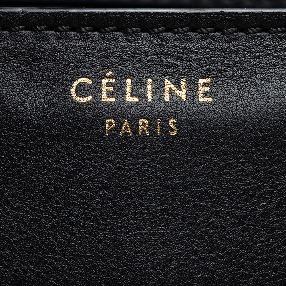 Celine Calfskin Mini Luggage Tote (SHF-19386)