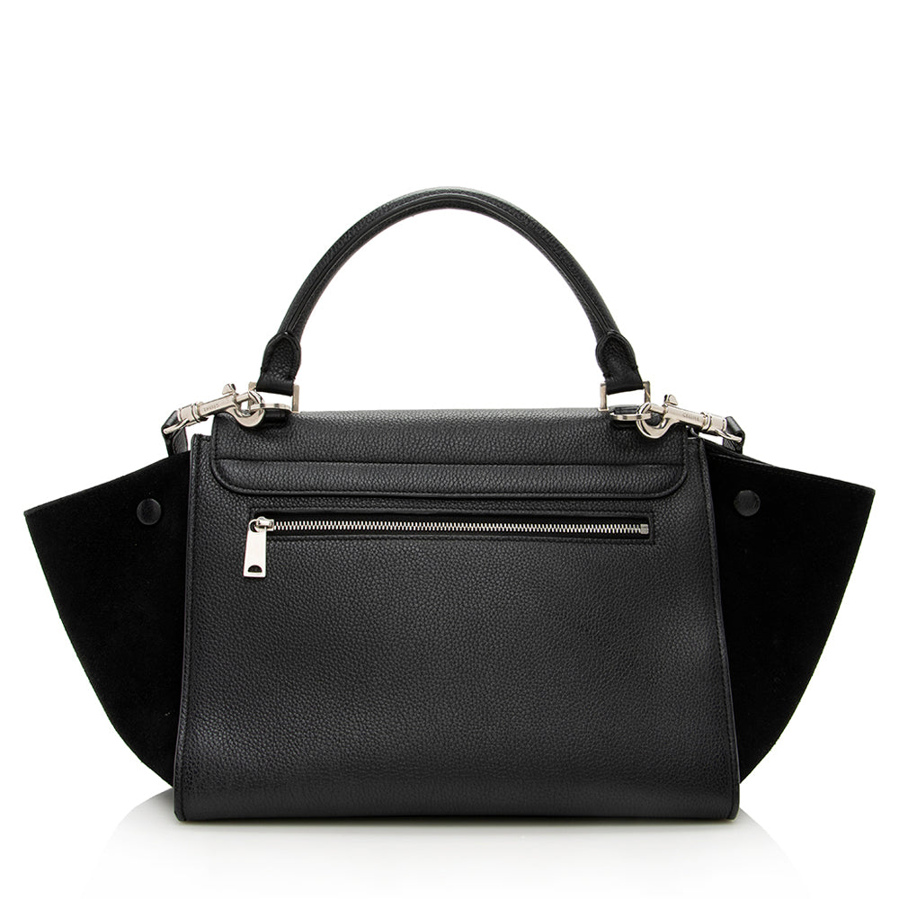 Celine Calfskin Small Trapeze Bag (SHF-16499)