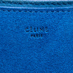 Celine Calfskin Tri-Color Diamond Shoulder Bag - FINAL SALE (SHF-19411)