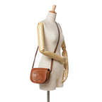 Celine Calfskin Triomphe Folco Crossbody