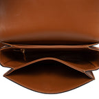 Celine Textile Calfskin Triomphe Teen Shoulder Bag (SHF-JW3M7k)