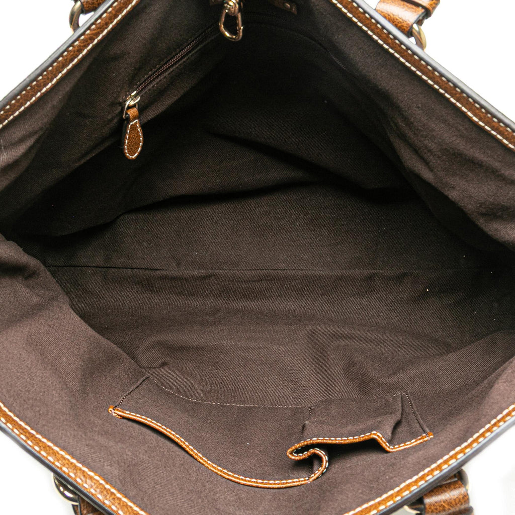 Celine Canvas Carriage Tote