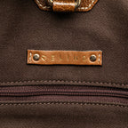 Celine Canvas Carriage Tote