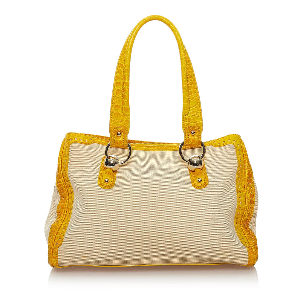 Celine Canvas Handbag (SHG-37337)