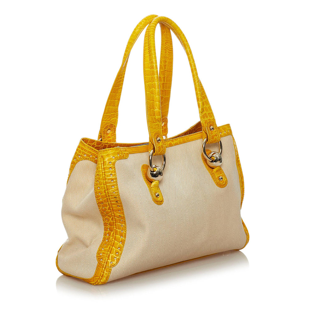 Celine Canvas Handbag (SHG-37337)