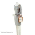 Celine Canvas Leather Vertical Cabas Mini Tote