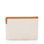 Celine Canvas Logo Zip Pouch (SHF-Z8uTMl)