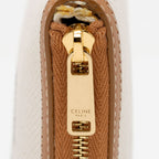 Celine Canvas Logo Zip Pouch (SHF-Z8uTMl)