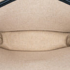 Celine Canvas Sulky Clutch With Chain
