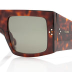 Celine Chunky Rectangular Sunglasses (SHF-21229)