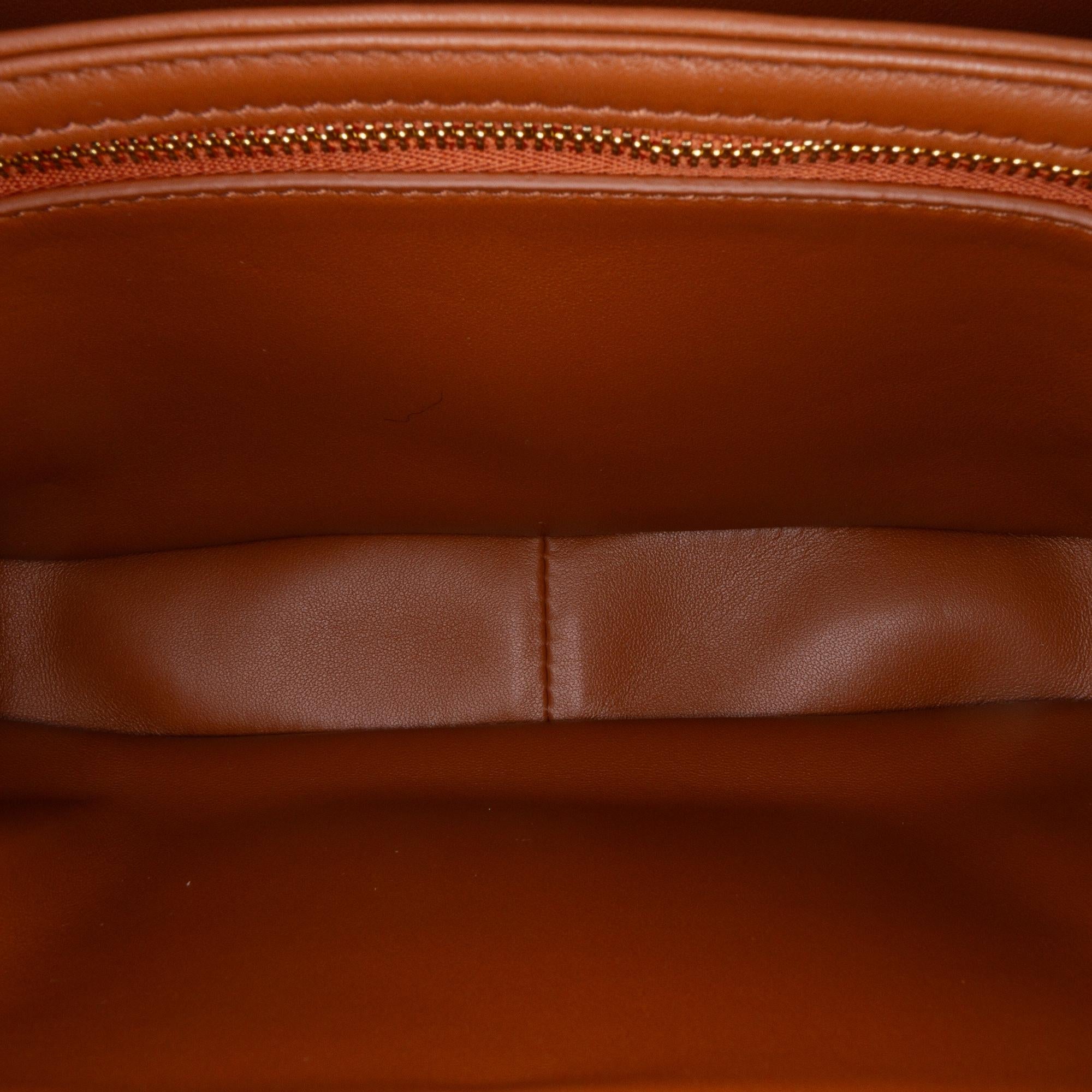 Celine Classique Shiny Calfskin Triomphe Crossbody (SHG-tC2vNF)