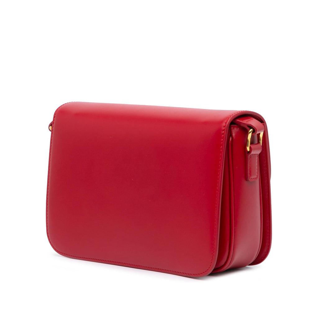 Celine Classique Shiny Calfskin Triomphe Crossbody