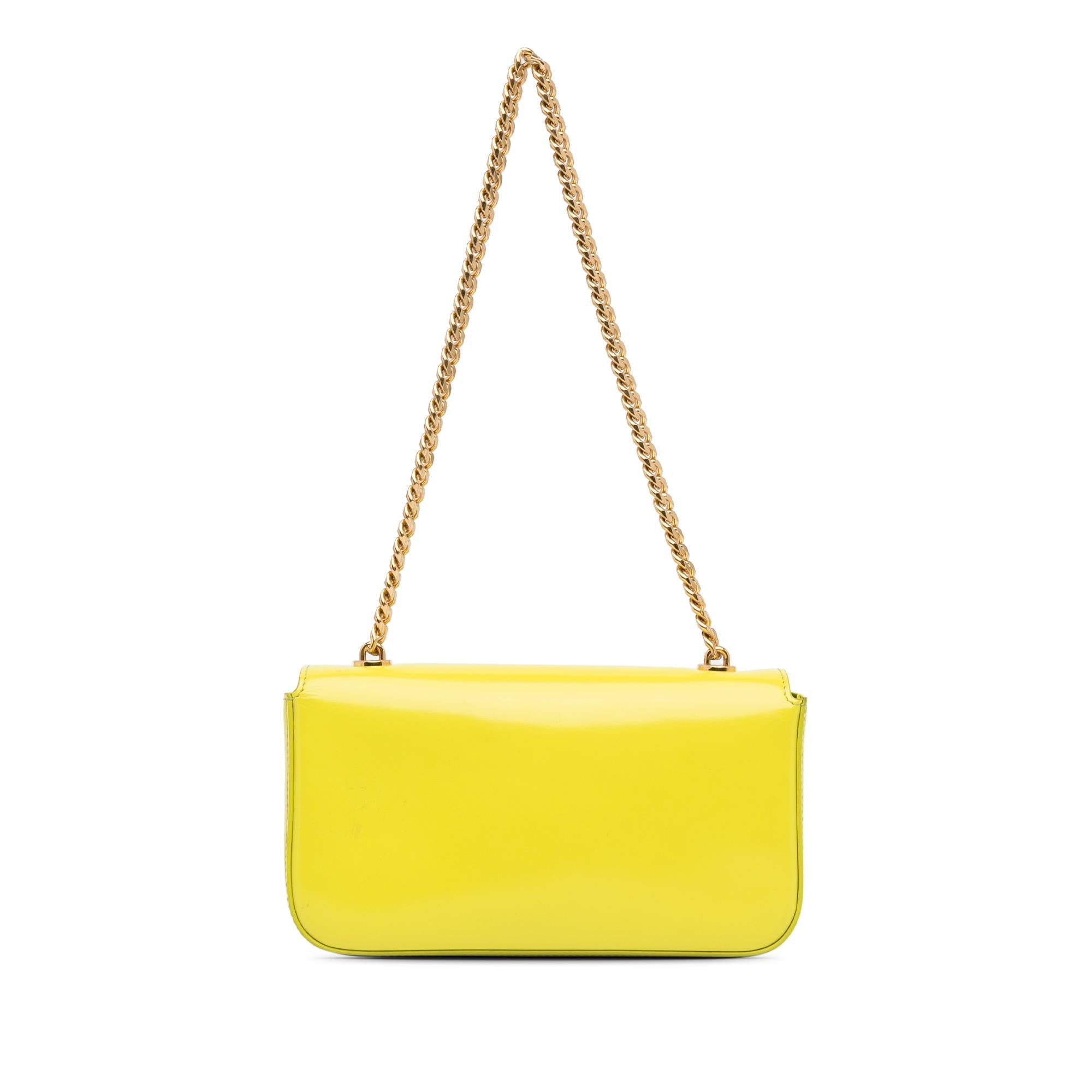 Celine Cuir Triomphe Chain Shoulder Bag (SHG-Ju5A2h)