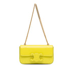 Celine Cuir Triomphe Chain Shoulder Bag (SHG-Ju5A2h)