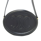Celine Cuir Triomphe Oval Crossbody (SHG-jQ3ard)