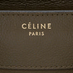 Celine Drummed Calfskin Mini Luggage Tote - FINAL SALE (SHF-19316)