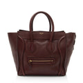 Celine Drummed Calfskin Mini Luggage Tote (SHF-20CRG5)