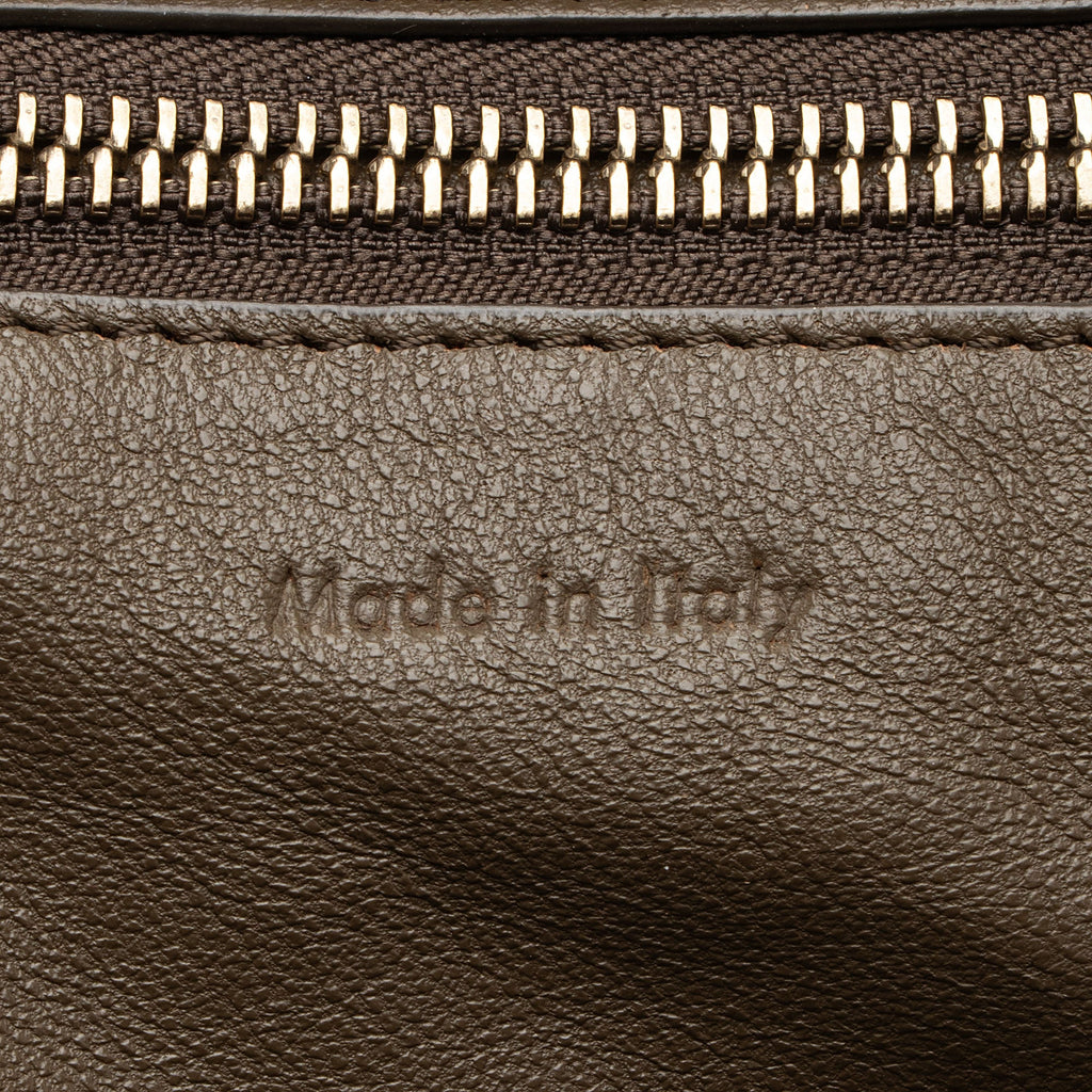 Celine Drummed Calfskin Mini Luggage Tote (SHF-20CRG5)
