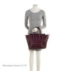 Celine Drummed Calfskin Mini Luggage Tote (SHF-20CRG5)