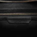 Celine Drummed Calfskin Mini Luggage Tote (SHF-MoYYfB)