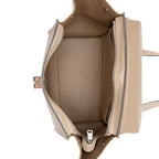 Celine Drummed Calfskin Suede Medium Trapeze Bag (SHF-15252)