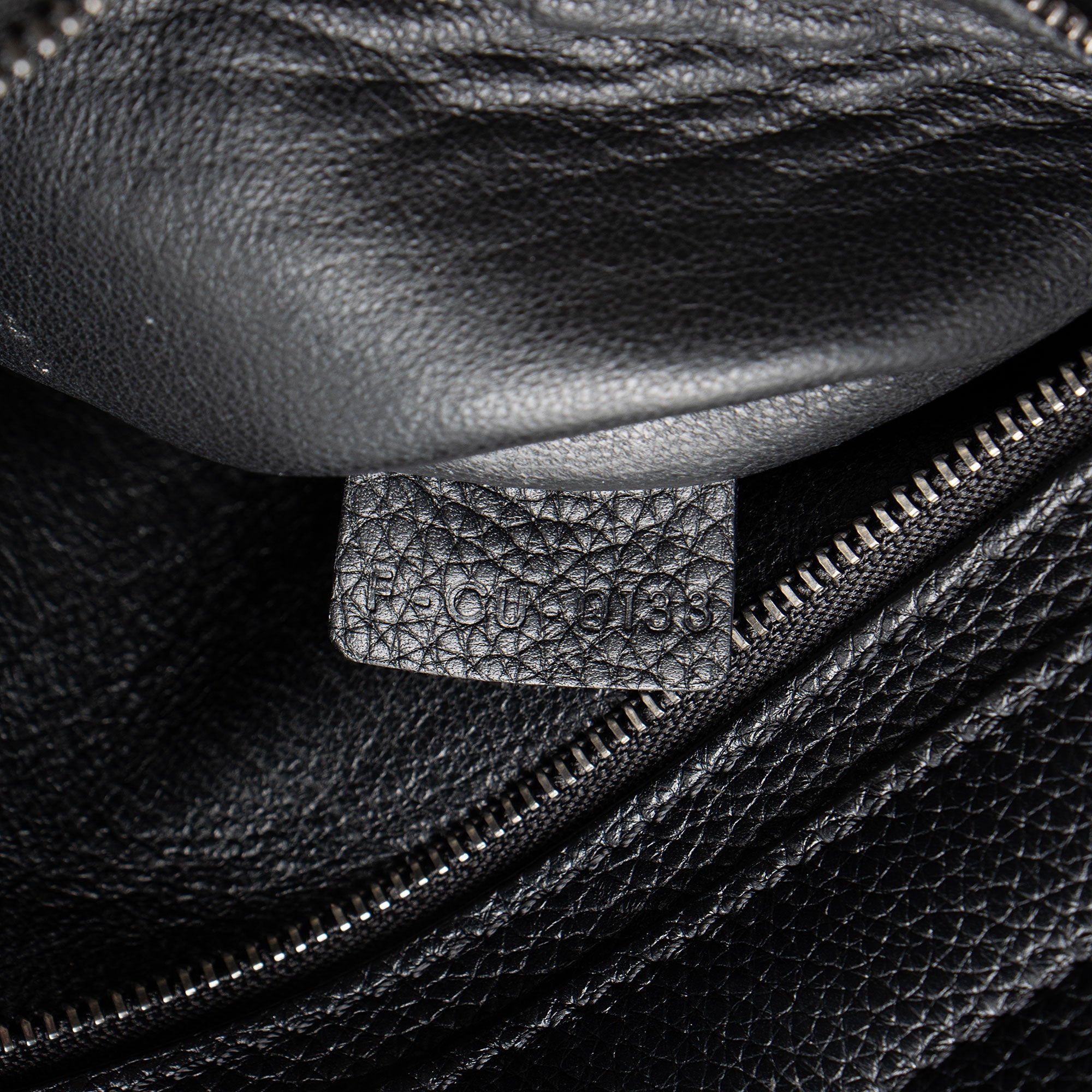 Celine Drummed Calfskin Suede Medium Trapeze Bag
