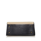 Celine Edge Bicolor Leather Handbag (SHG-28192)