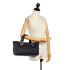 Celine Embossed Leather Boogie Handbag (SHG-33046)