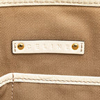 Celine Embossed Leather-Trimmed Macadam Canvas Tote