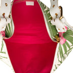 Celine Floral Printed Canvas Crossbody