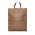 Celine Folded Cabas Leather Satchel (SHG-30205)