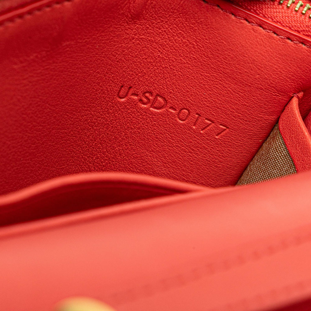 Celine Frame Leather Wallet on Chain