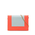 Celine Frame Leather Wallet on Chain