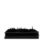 Celine Fur-Trim Frame Crossbody Bag (SHG-kW7lt6)