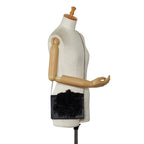 Celine Fur-Trim Frame Crossbody Bag (SHG-kW7lt6)