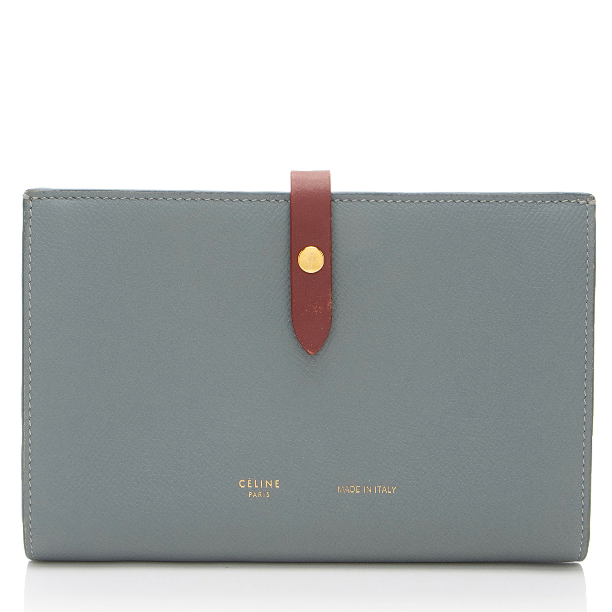 Celine Grained Calfskin Multifunction Large Wallet (SHF-KvbcV8)