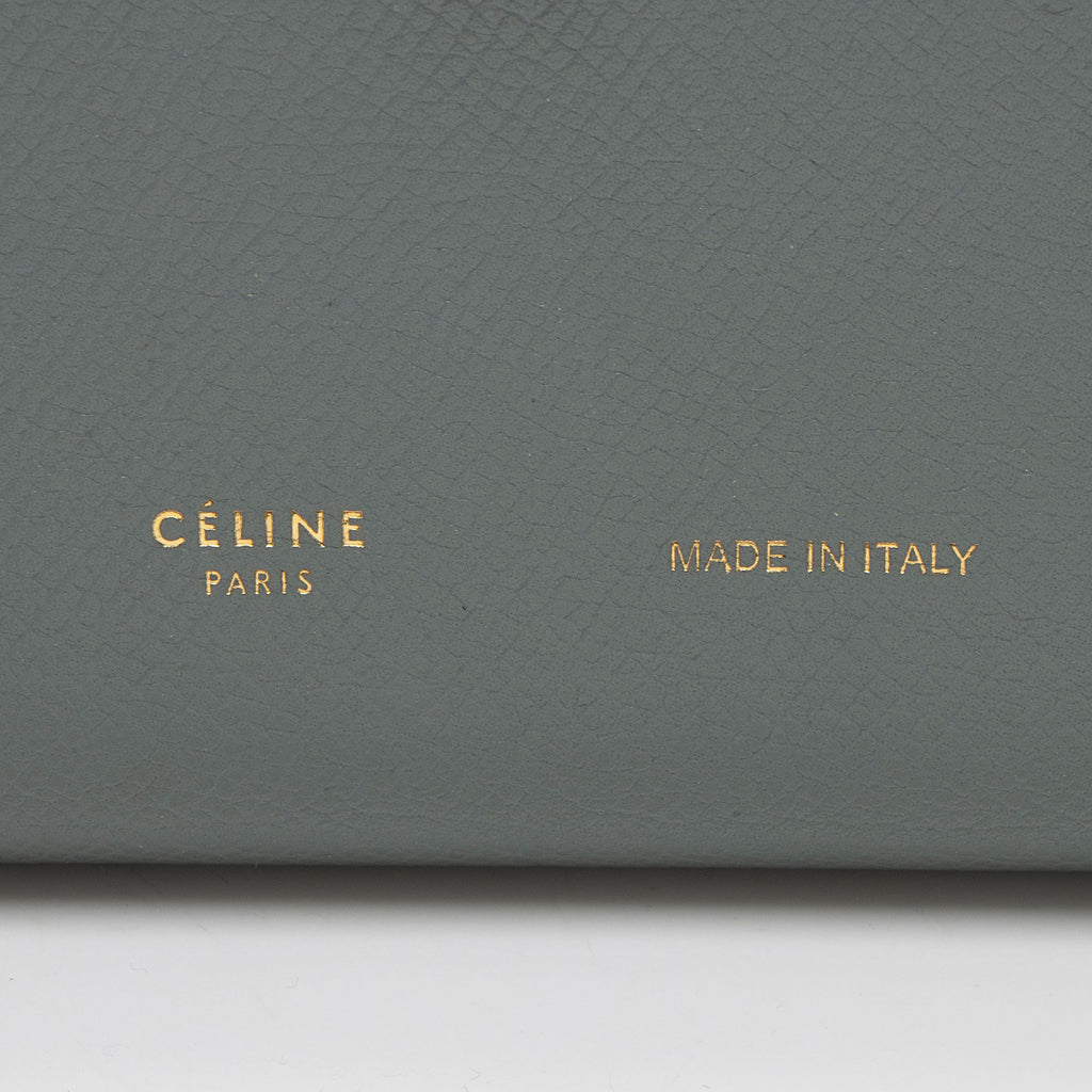 Celine Grained Calfskin Multifunction Large Wallet (SHF-KvbcV8)