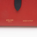 Celine Grained Calfskin Strap Multifunction Medium Wallet