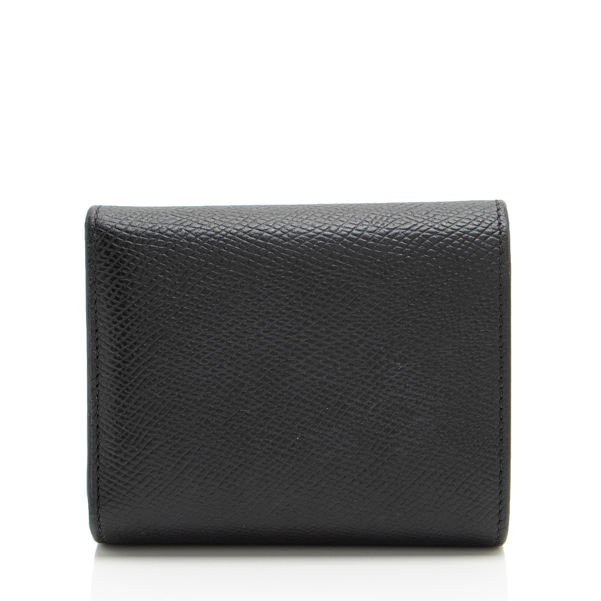Celine Grained Calfskin Trifold Small Wallet (SHF-9MamMj)