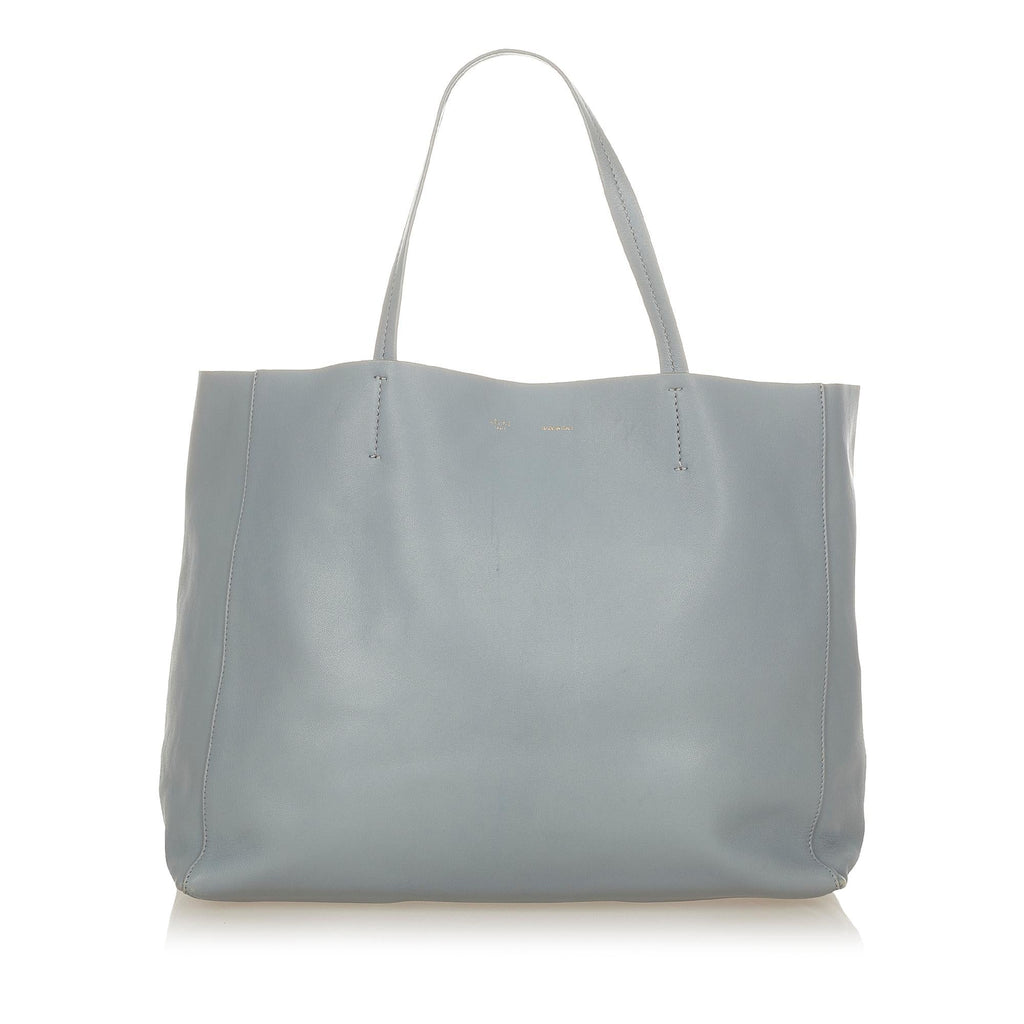 Celine Horizontal Cabas Leather Tote Bag (SHG-25323)