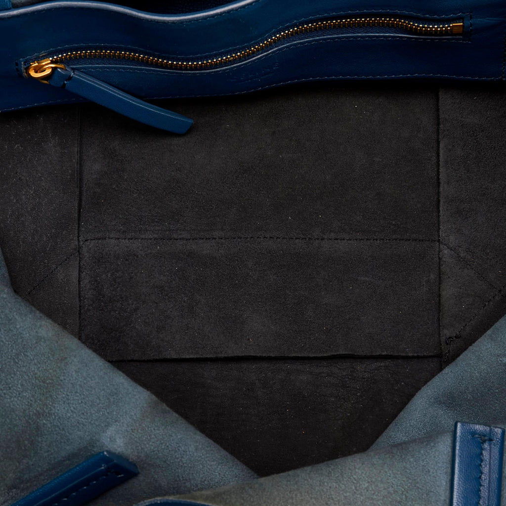Celine Horizontal Cabas Leather Tote Bag (SHG-30308)