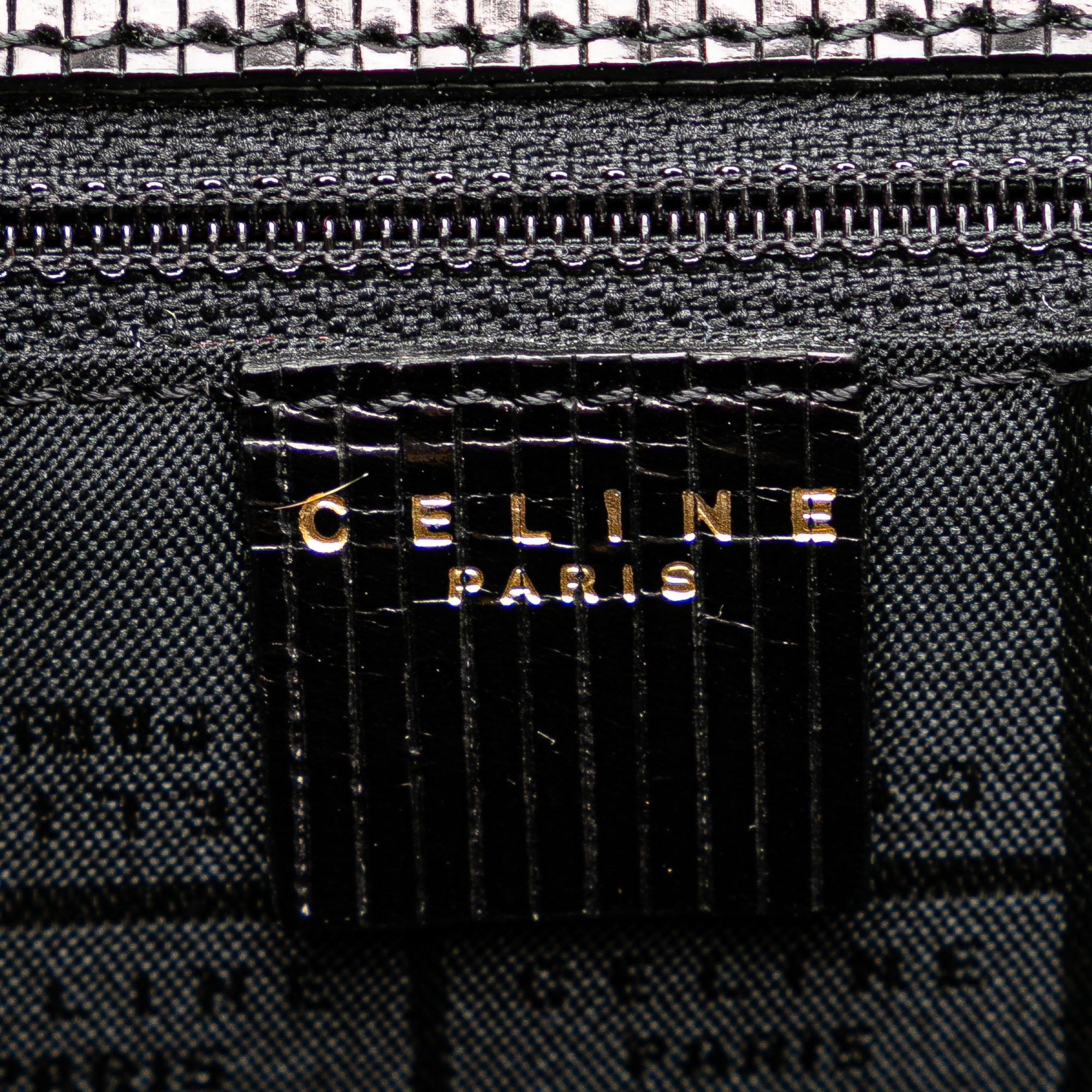 Celine Horse Carriage Embossed Leather Satchel (SHG-sJLJBn)