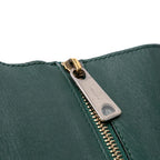 Celine Lambskin Horizontal Zipper Gusset Cabas Tote