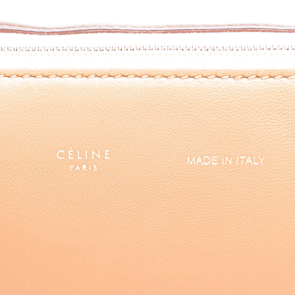 Celine Lambskin Soft Trio Shoulder Bag