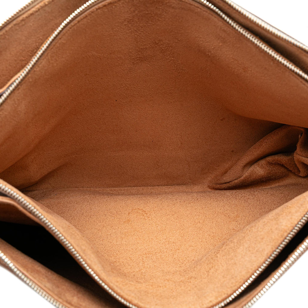 Celine Lambskin Soft Trio Shoulder Bag